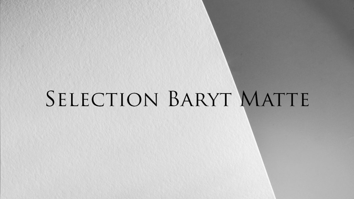 selection baryt matte paper