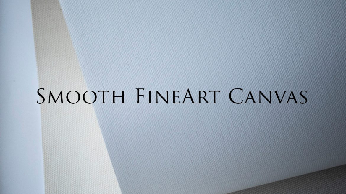 smooth fine art canvas surface